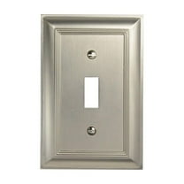 CKP #31190 Impressions Collection Toggle Wall Plate, Brushed Nickel