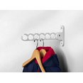 thumbnail image 2 of Spectrum 35000 Diversified Wall Mount Hanger Holder Closet Organizer, White, 2 of 5