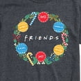 thumbnail image 3 of Friends - Wreath - Men's Short Sleeve Graphic T-Shirt, 3 of 5