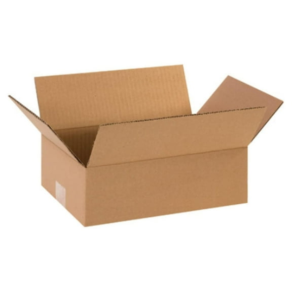 - 12x8x4 Pack of 100 Corrugated Cardboard Packing Shipping Mailing Moving Carton Boxes 100 Pack