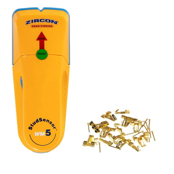 Zircon StudSensor WM5 Edge Finding Stud Finder with Picture Hanging Kit