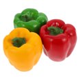 thumbnail image 3 of MasteelfCA 3pcs Foams Pimento Sweetbell Redpepper Models Bell Pepper Models Photography Prop, 3 of 7