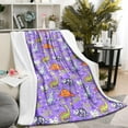thumbnail image 2 of Halloween Throw Blanket 50x60 Inch Halloween Dinosaur Blankets Soft Lightweight Cozy Plush Blanket for Halloween Decor Kids Boys Girls Gifts, 2 of 6