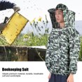 thumbnail image 4 of Veste d'Apiculture Texture Douce, Costume Voile d'Apiculture, Polyester Coton Respirant pour Travail d'Apiculture Anti-Acariens, 4 of 8