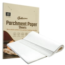 Baklicious Heavy Duty Precut Non-Stick Parchment Paper, 16x24 inch, 100 Sheets, White