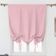 thumbnail image 2 of Zhuge Cortina opaca con lazo, aislante térmico, ajustable, para ventanas pequeñas, con bolsillo para barra (46" x 63", rosa), 2 of 5