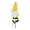 Yellow, variant on Gymnture Garden Gnome Statue Outdoor Solar Gnome Lights Lawn Patio Spring Summer Ornaments