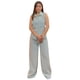 thumbnail image 1 of YARETNI MODA Conjunto Para Dama Pantalon Y Camisa Sin Mangas Rayado, 1 of 5
