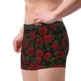 thumbnail image 4 of Naloa Rose Print Mens Underwear - Boxers for Men, Classic Briefs for Men, 4 of 9