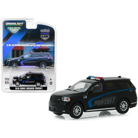 2019 Dodge Durango Pursuit Police SUV Black 