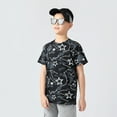 thumbnail image 3 of GYRATEDREAM Kids Boys Girls Spring Summer T-shirt Moisture Wicking Athletic Graphic Print T Shirts Children Short Sleeve Breathable Quick Dry Sports Tee Tops for 7-13 Years, 3 of 7