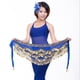 thumbnail image 2 of Bufanda de cadera Baoblaze danza del vientre 328 monedas Azul talla única, 2 of 8