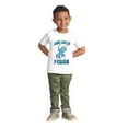 thumbnail image 3 of Grouchy Smurf Ask Me If I Care Grump Toddler Boy Girl T Shirt Infant Toddler Brisco Brands 18M, 3 of 6