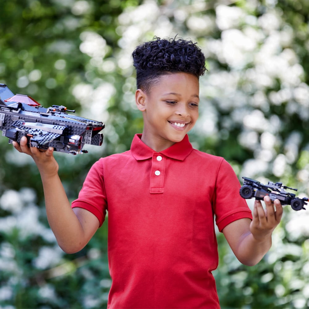 lego flying fox batmobile airlift attack