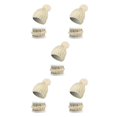 thumbnail image 2 of QualitChoice Winter Caps Decorative Hat Scarf Set Adorable Autumn Crochet Neckerchief Sports Two-piece Stylish Collar Beige 5Set, 2 of 6
