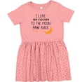 thumbnail image 3 of Inktastic I Love My Cousin to the Moon and Back Girls Toddler Dress, 3 of 5