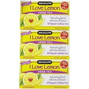 Bigelow I Love Lemon Tea Bags - 20 Count (Pack Of 3)