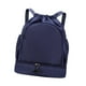 thumbnail image 4 of Mochila deportiva con cordón, ideal como regalo para el gimnasio, fiestas, mujeres, hombres, baloncesto o Navidad. Azul oscuro, 4 of 9