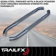 thumbnail image 2 of TrailFX A0027T TFX Round Tube Side Steps NERF BAR ROUND 3", 2 of 2