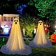 thumbnail image 2 of Ecpecad Halloween Light Ghost Decor Plush Stuffed Toys Soft Throw Pillow Decorations, Kids Birthday Party Preferred Gift for Christmas,Holidays, Birthdays Home Party Yard Patio indoor Outdoor Decor, 2 of 6