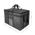 XXXL Insulated Cooler Bag with Zipper Closure,Reusable Grocery Shopping