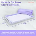 thumbnail image 2 of PetsWorld Cat Litter Pads Fresh Scent 50 Count, Heavy Duty Absorbancy, 2 of 6