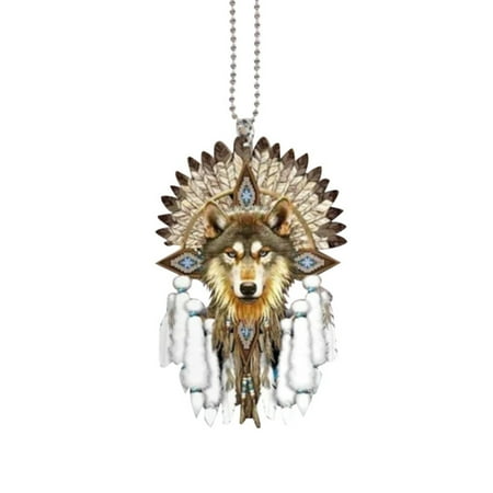

ZTTD Acrylic Animal Home Decoration Listing Wolf Car Pendant 8cm In Height A
