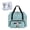 Cow Daisy Blue, variant on ZIATUBLES Sewing Machine Dust Case Versatile Tote Bag Large Capacity Sewing Machine Storage Bag Portable Organizer Case with Handle and Soft Cushion, Highland Cattle Sunflower Cow Print
