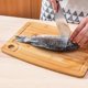 thumbnail image 4 of Wooden Chopping Boards, Bamboo Cutting Board with Deep Juice Grooves & Hook, 4 of 4