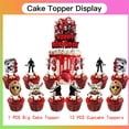 thumbnail image 3 of Jason Voorhees Friday The 13th Cake Topper CupcakeS Set Birthday Party Supplies Decoration Decor Kit, 3 of 4