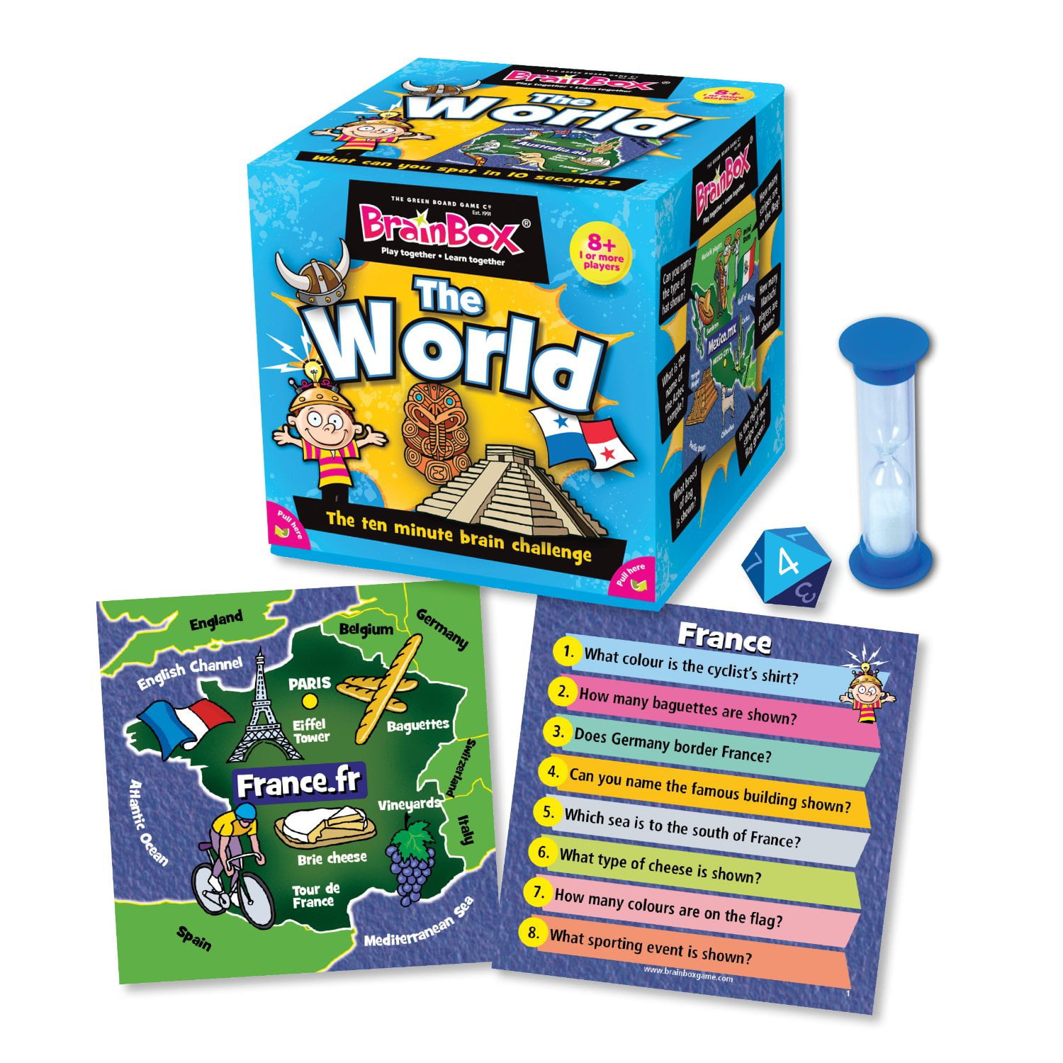 Brainbox On the Go World Travel Game 