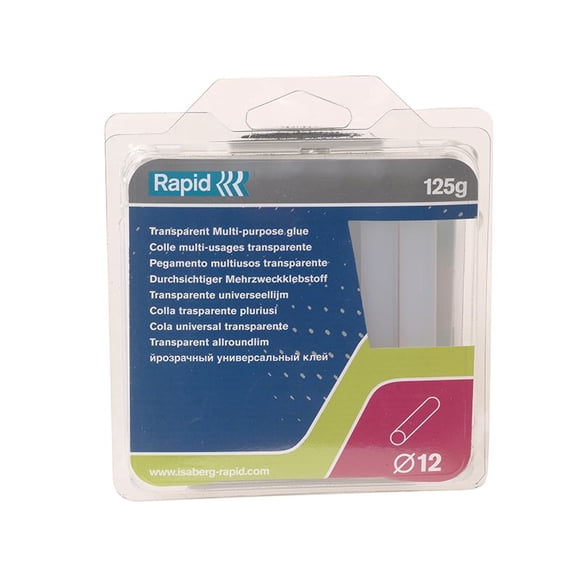 Rapid - White Glue Sticks 12 x 94mm (Pack 13)