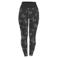 thumbnail image 4 of YUEHUA Women's High Waist Butterfly Print Yoga Leggings, Tummy Control Butt Lifting Compression Pants, Stretchy Workout Tights for Casual & Streetwear, 4 of 4