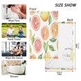 thumbnail image 6 of Yayeee 100% Cotton Hand Towels for Bathroom 16" x 28" Soft Absorbent Kitchen Towel, Candy Orange, 6 of 7