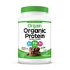 Organic Plant Based Protein Powder, Creamy Chocolate Fudge - Vegan, Low Net Carbs, Non Dairy, Gluten Free, No Sugar Added, Soy Free, Kosher, Non-GMO, 2.03 Lb (Packaging May Vary)