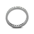 thumbnail image 3 of Women's Round Cut AAA Zirconia Eternity Anniversary Wedding Ring Band Size 8, 3 of 5
