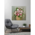 thumbnail image 4 of Parvez Taj "Rose Pot" Painting Print on Wrapped Canvas, 4 of 5