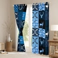 thumbnail image 3 of jejeloiu Jungle Elk Skull Blackout Curtains Set of 2 (52x84 Each),Rustic Farmhouse Cabin Window Curtains,Blue Camouflage Plaid Curtains and Drapes For Boys Teens,Luxury Bedroom Decor, 3 of 6