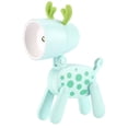 thumbnail image 2 of Kripyery Adorable Appearance Foldable Button Battery Powered LED Light Cute Cartoon Dog Deer Mini Night Lamp for Home, 2 of 8
