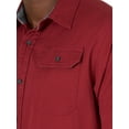thumbnail image 3 of Wrangler Men's Short Sleeve Comfort Stretch Woven Shirt, 3 of 3