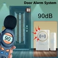 thumbnail image 3 of Yeacher Wireless Home Door Window Alarm Warning System 90db Alarm Sound Magnetic Door Sensor Independent Alarm Wireless Open Door Detector, 3 of 8