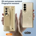 thumbnail image 5 of Allytechgroup Galaxy Z Fold6 Case with Screen Protector & Pen, Military Grade Shockproof Lens Protective Bumper Anti-Scratch Kickstand Phone Case for Samsung Galaxy Z Fold 6 5G, Gold, 5 of 8