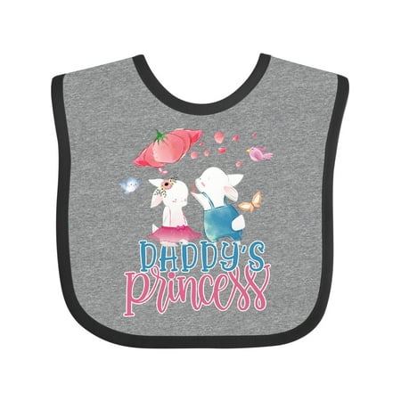 

Inktastic Adorable Daddy s Princess Gift Baby Girl Bib