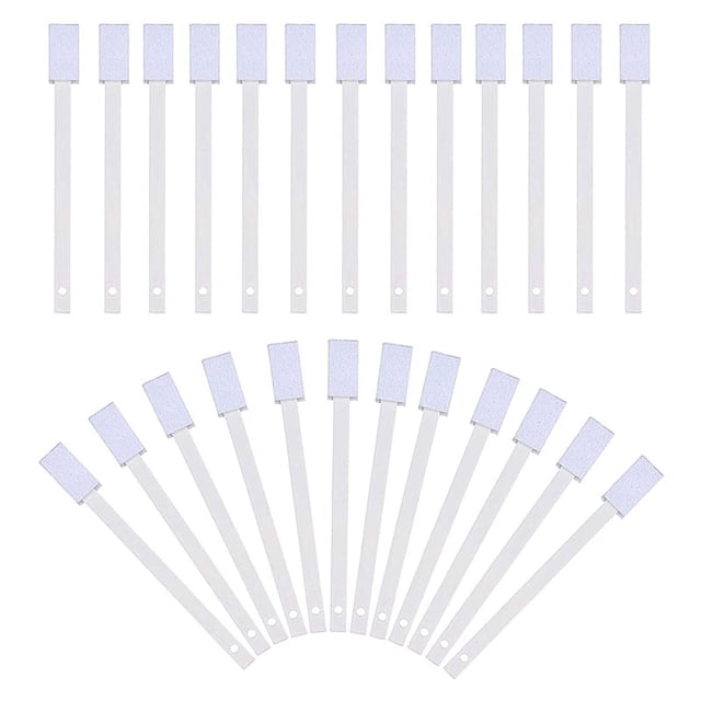 28 Cepillos Desechables para Limpieza de Grietas, para Esquinas de Inodoro, Ranuras de Ventanas, Rieles de Puertas, Teclados, Persianas, Etc.