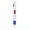 Blue, variant on Keychain Multi-Colored Ballpoint Pen (4-In-1 Mini Pen, Clip Pen), 2 Keychain Multi-Pens Reduce Bulk, Pack Of 2Pc Mini 4 In 1 Multi Colored Ink Ballpoint Pens With Keychain(#B), By Meiiso