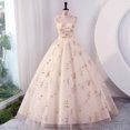 thumbnail image 1 of Vestido de noche elegante para mujer, para banquete, adelgazante, para anfitrión, con tirantes de hada, para fiesta de prueba, 1 of 5