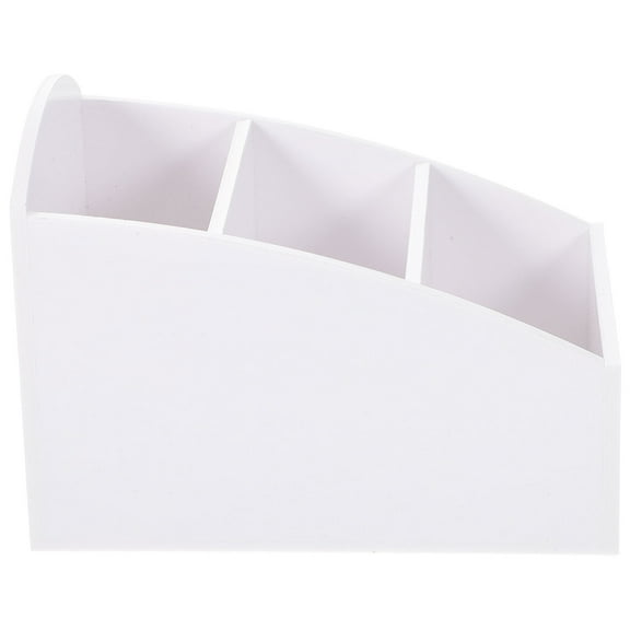 Coffee Station Organizer with Pod Holder Basket, Tea Bag and Sugar Packet for Kitchen Counter, Pantry Cabinet, White