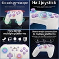 thumbnail image 4 of RG P01 Wireless Gaming Controller, Bluetooth Gamepad with Hall Effect, RGB Light Modes, Compatible with Xbox, PC, Steam, Android, IOS, 4 of 5