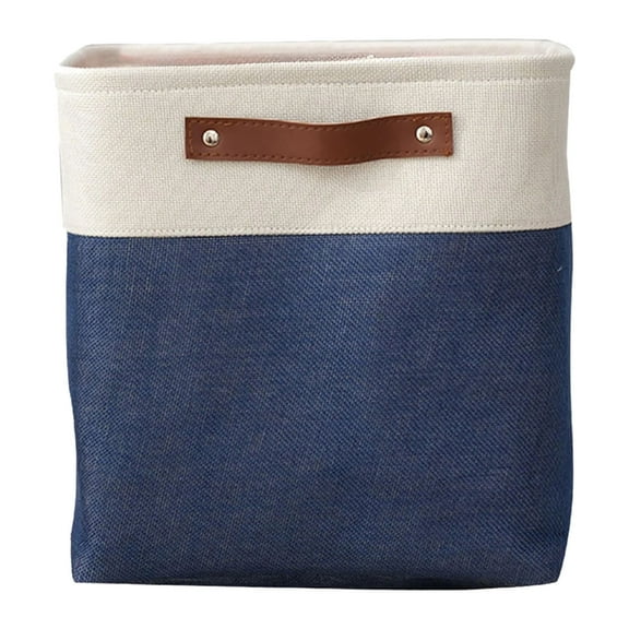 Storage Baskets for Shelves - Fabric Storage Bins, Linen Closet Organizers and Storage, 11x11in Closet Storage Bins for Shelves, Canvas Baskets for Organizing, Cloth Basket