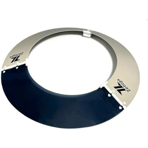 15-483 Professional Hard Hat Sun Shade Visor - Reusable and Replaceable Visor with Sun & Heat Protection, Standard Full Brim Hard Hat Attachment
